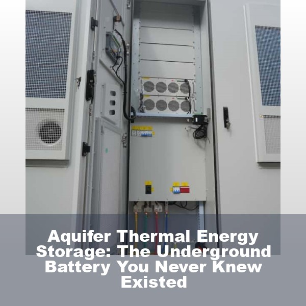Aquifer Thermal Energy Storage: The Underground Battery You Never Knew Existed