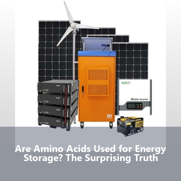 Are Amino Acids Used for Energy Storage? The Surprising Truth