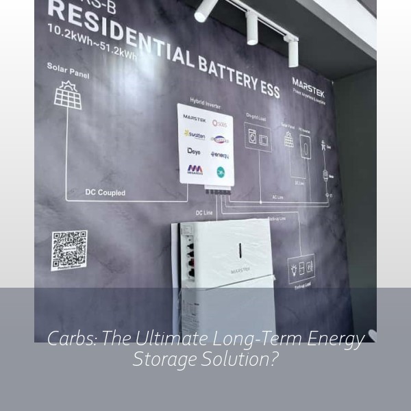 Carbs: The Ultimate Long-Term Energy Storage Solution?