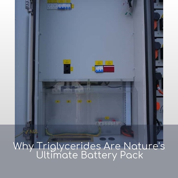 Why Triglycerides Are Nature's Ultimate Battery Pack