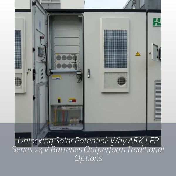 Unlocking Solar Potential: Why ARK LFP Series 24V Batteries Outperform Traditional Options