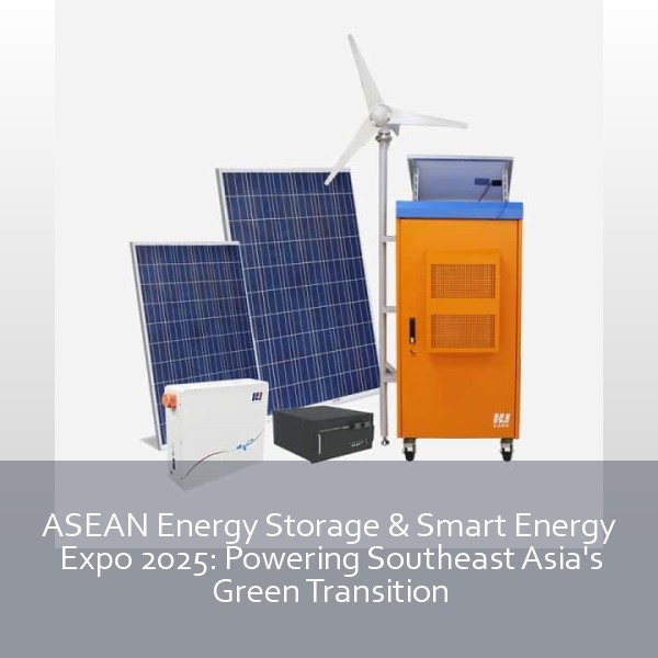 ASEAN Energy Storage & Smart Energy Expo 2025: Powering Southeast Asia's Green Transition