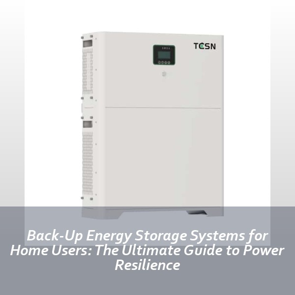 Back-Up Energy Storage Systems for Home Users: The Ultimate Guide to Power Resilience