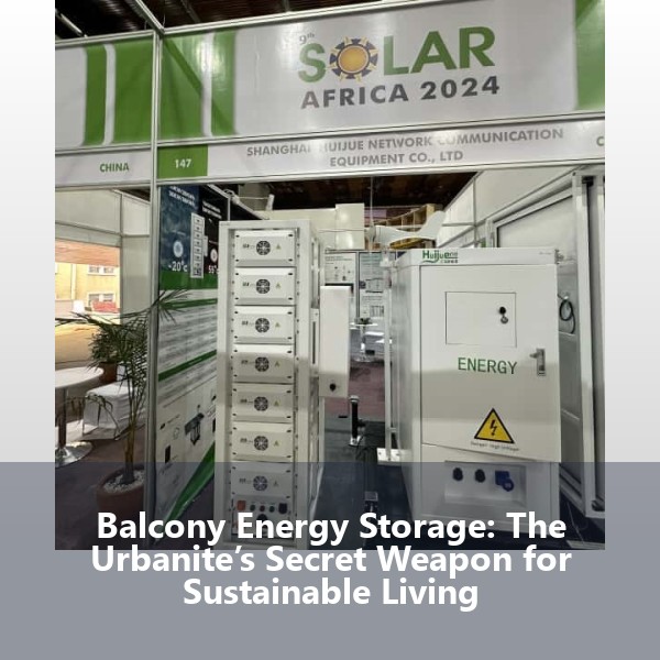 Balcony Energy Storage: The Urbanite’s Secret Weapon for Sustainable Living