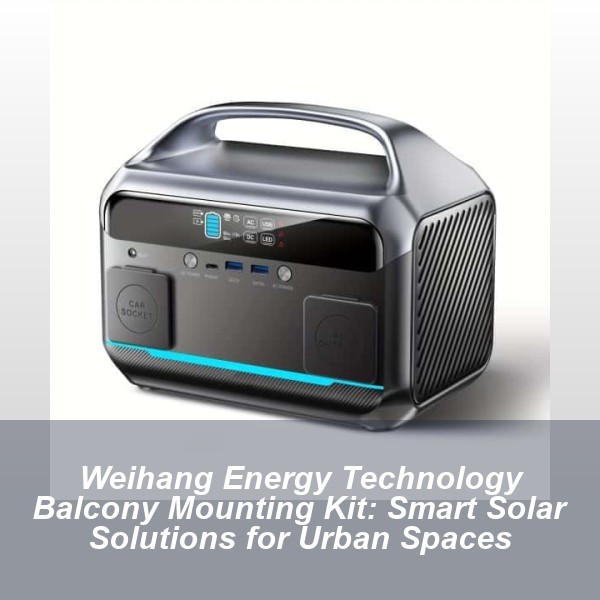 Weihang Energy Technology Balcony Mounting Kit: Smart Solar Solutions for Urban Spaces