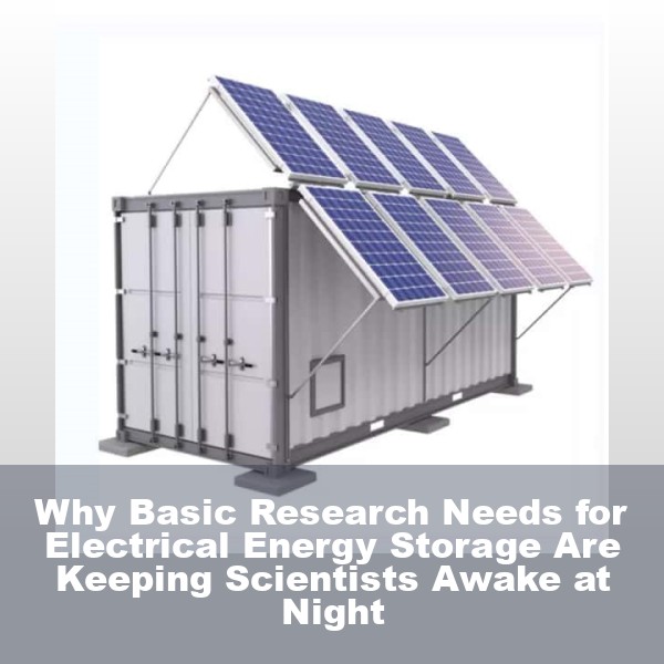 Why Basic Research Needs for Electrical Energy Storage Are Keeping Scientists Awake at Night
