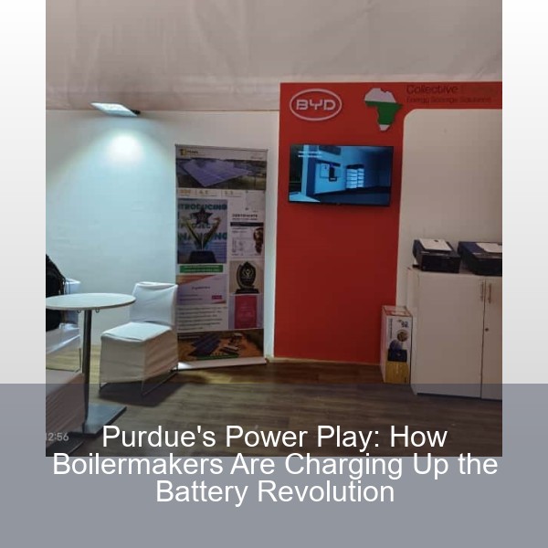 Purdue's Power Play: How Boilermakers Are Charging Up the Battery Revolution