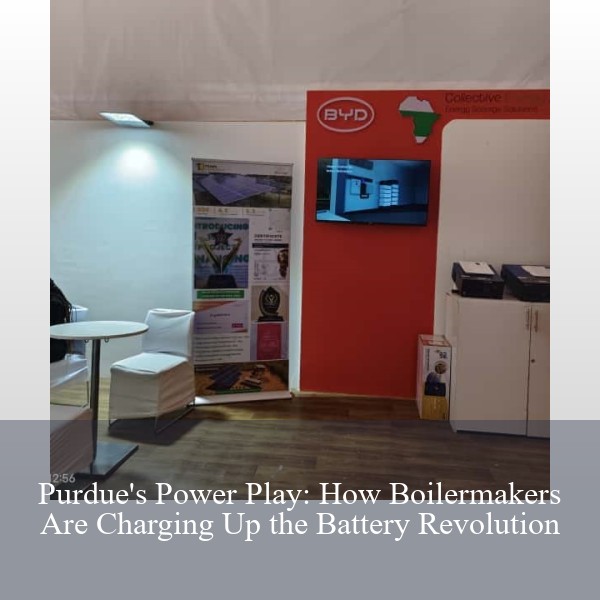Purdue's Power Play: How Boilermakers Are Charging Up the Battery Revolution