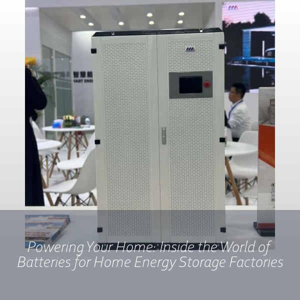 Powering Your Home: Inside the World of Batteries for Home Energy Storage Factories