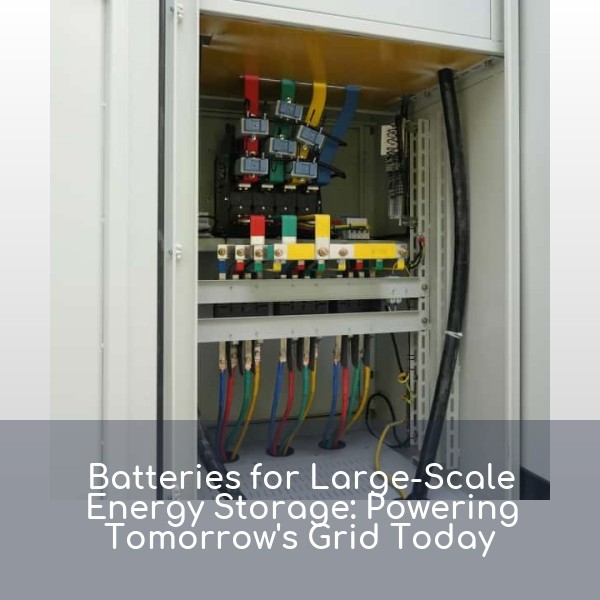 Batteries for Large-Scale Energy Storage: Powering Tomorrow's Grid Today