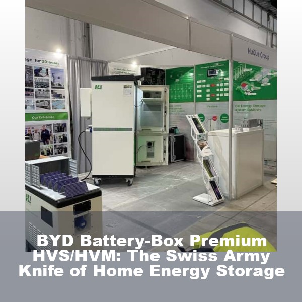 BYD Battery-Box Premium HVS/HVM: The Swiss Army Knife of Home Energy Storage