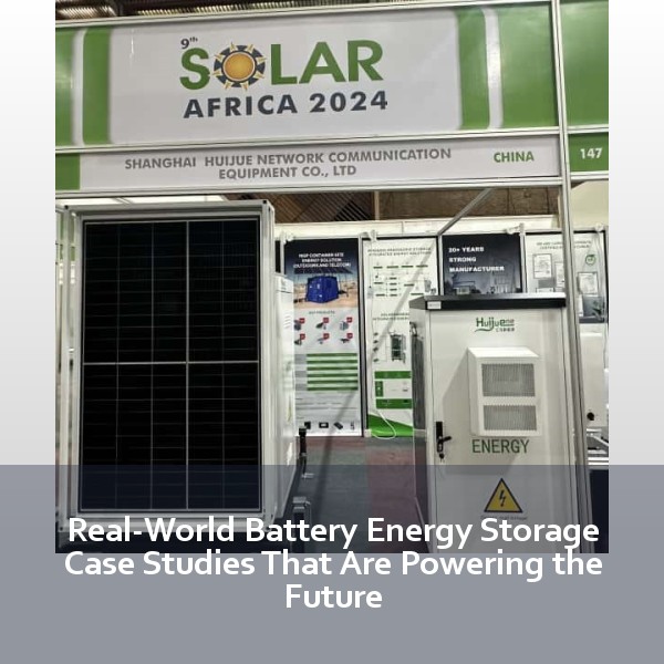 Real-World Battery Energy Storage Case Studies That Are Powering the Future