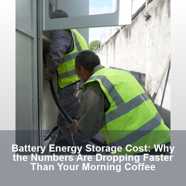 Battery Energy Storage Cost: Why the Numbers Are Dropping Faster Than Your Morning Coffee
