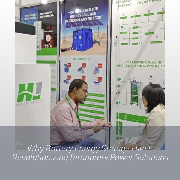 Why Battery Energy Storage Hire Is Revolutionizing Temporary Power Solutions