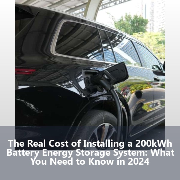 The Real Cost of Installing a 200kWh Battery Energy Storage System: What You Need to Know in 2024