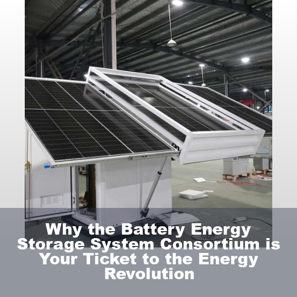 Why the Battery Energy Storage System Consortium is Your Ticket to the Energy Revolution