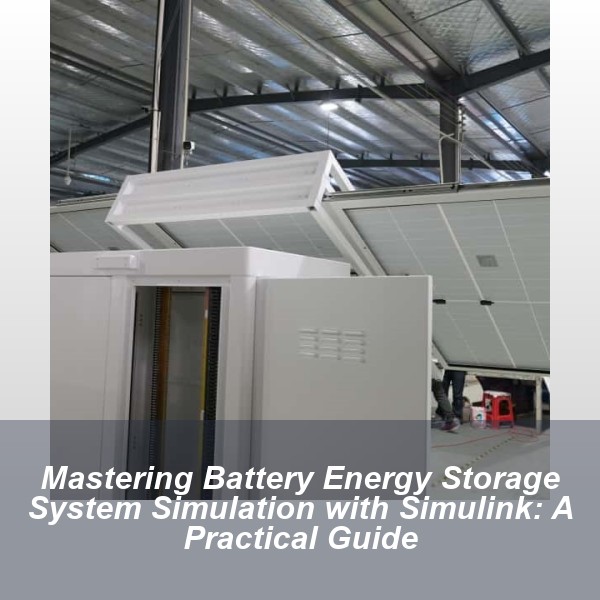 Mastering Battery Energy Storage System Simulation with Simulink: A Practical Guide