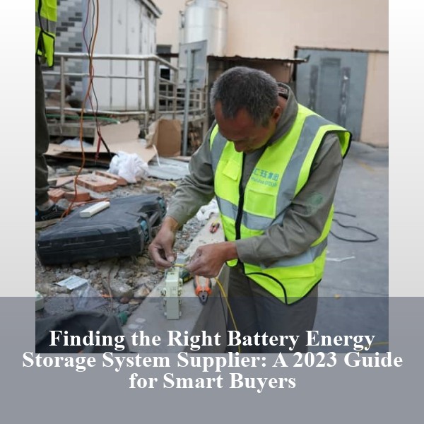 Finding the Right Battery Energy Storage System Supplier: A 2023 Guide for Smart Buyers