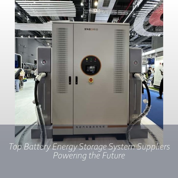 Top Battery Energy Storage System Suppliers Powering the Future