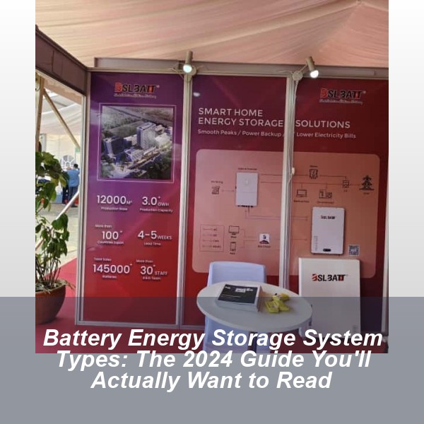 Battery Energy Storage System Types: The 2024 Guide You'll Actually Want to Read