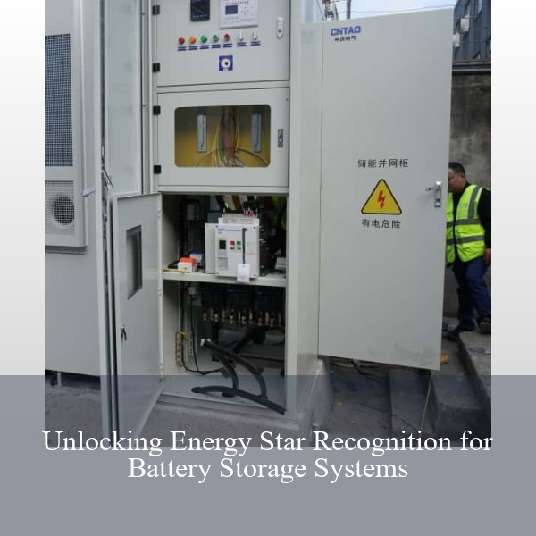 Unlocking Energy Star Recognition for Battery Storage Systems