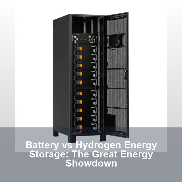Battery vs Hydrogen Energy Storage: The Great Energy Showdown