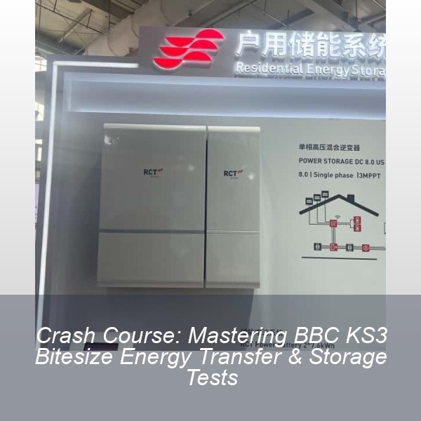 Crash Course: Mastering BBC KS3 Bitesize Energy Transfer & Storage Tests