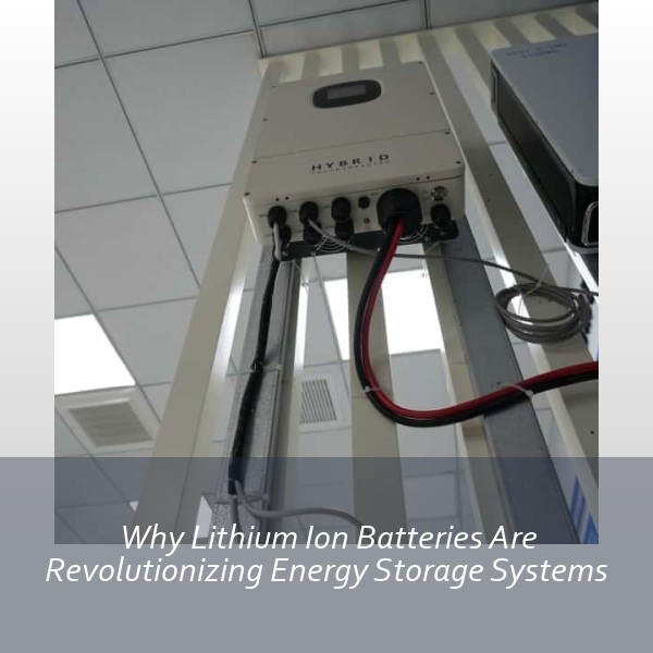 Why Lithium Ion Batteries Are Revolutionizing Energy Storage Systems