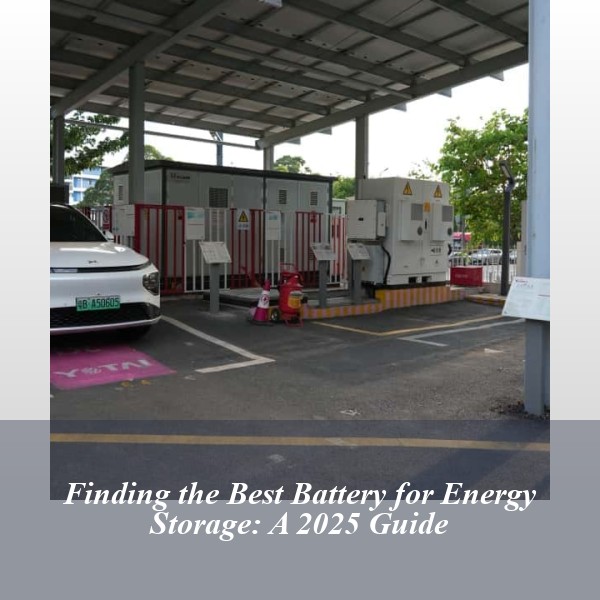 Finding the Best Battery for Energy Storage: A 2025 Guide