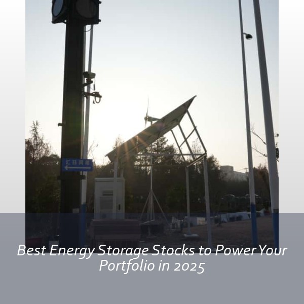 Best Energy Storage Stocks to Power Your Portfolio in 2025