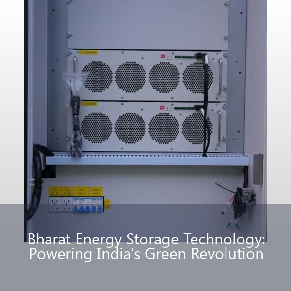 Bharat Energy Storage Technology: Powering India's Green Revolution