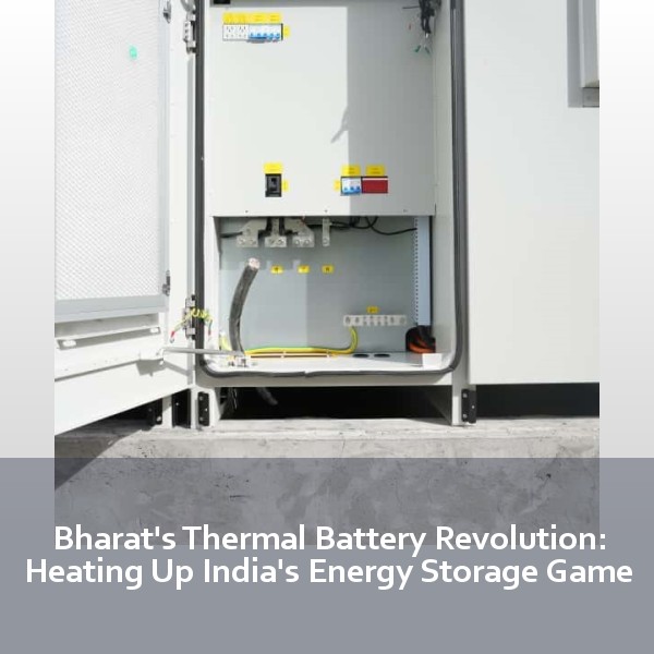 Bharat's Thermal Battery Revolution: Heating Up India's Energy Storage Game