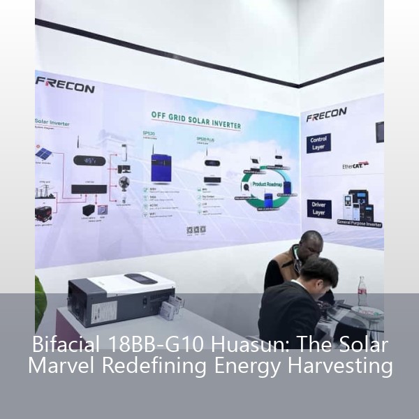 Bifacial 18BB-G10 Huasun: The Solar Marvel Redefining Energy Harvesting