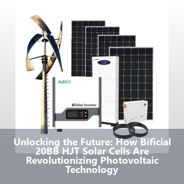 Unlocking the Future: How Bificial 20BB HJT Solar Cells Are Revolutionizing Photovoltaic Technology