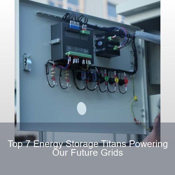 Top 7 Energy Storage Titans Powering Our Future Grids