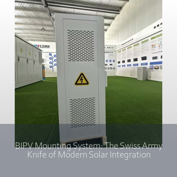 BIPV Mounting System: The Swiss Army Knife of Modern Solar Integration