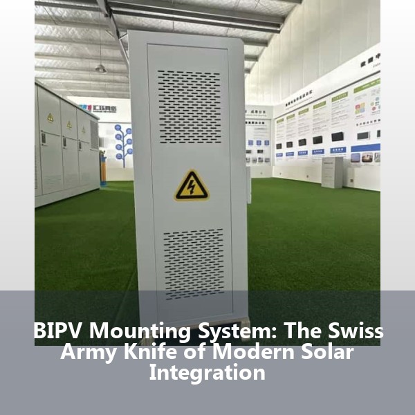 BIPV Mounting System: The Swiss Army Knife of Modern Solar Integration
