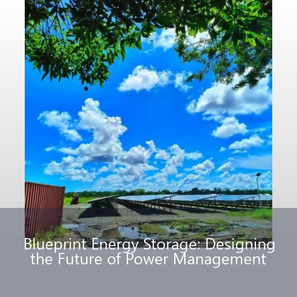Blueprint Energy Storage: Designing the Future of Power Management
