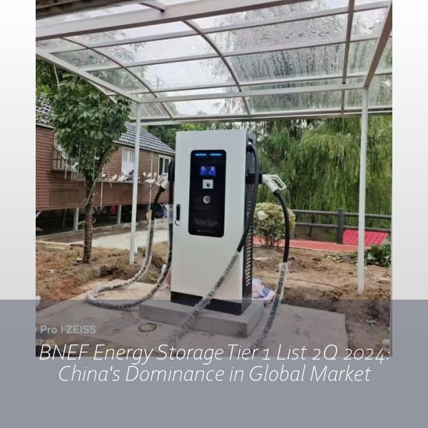 BNEF Energy Storage Tier 1 List 2Q 2024: China's Dominance in Global Market