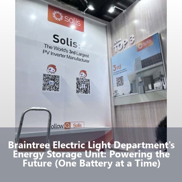 Braintree Electric Light Department's Energy Storage Unit: Powering the Future (One Battery at a Time)