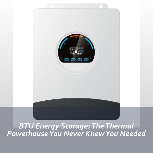 BTU Energy Storage: The Thermal Powerhouse You Never Knew You Needed