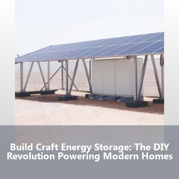 Build Craft Energy Storage: The DIY Revolution Powering Modern Homes