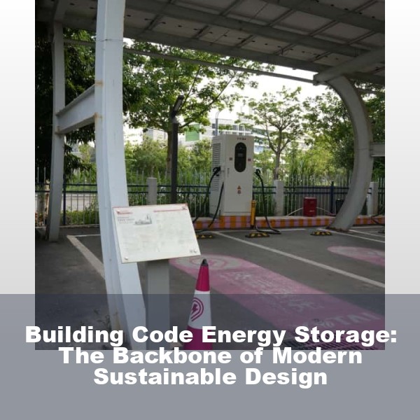 Building Code Energy Storage: The Backbone of Modern Sustainable Design