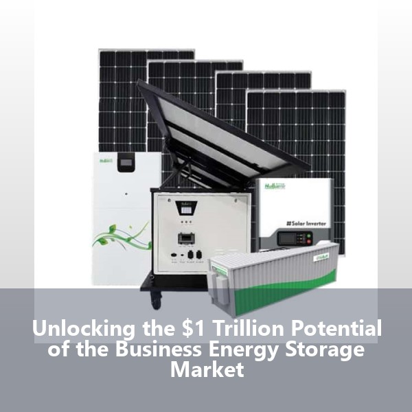 Unlocking the $1 Trillion Potential of the Business Energy Storage Market