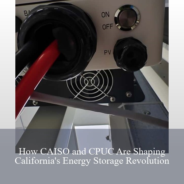 How CAISO and CPUC Are Shaping California's Energy Storage Revolution