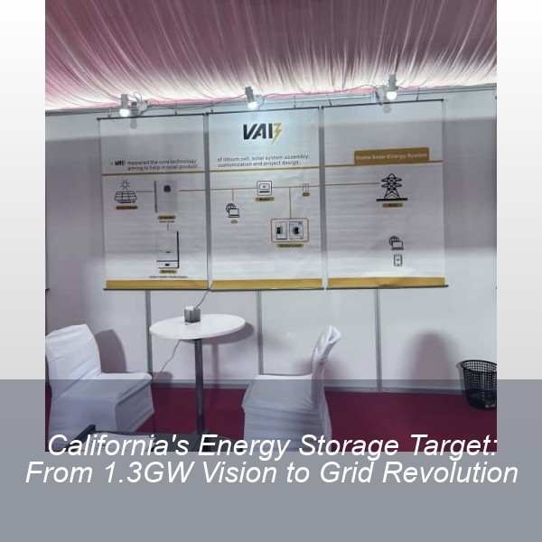 California's Energy Storage Target: From 1.3GW Vision to Grid Revolution