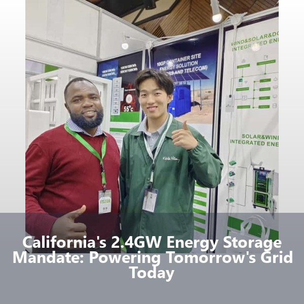 California's 2.4GW Energy Storage Mandate: Powering Tomorrow's Grid Today