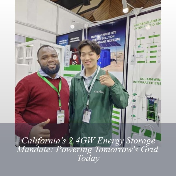 California's 2.4GW Energy Storage Mandate: Powering Tomorrow's Grid Today