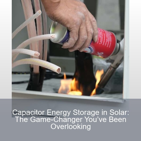 Capacitor Energy Storage in Solar: The Game-Changer You’ve Been Overlooking