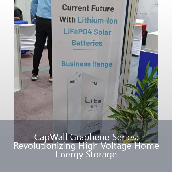CapWall Graphene Series: Revolutionizing High Voltage Home Energy Storage